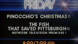 December 21, 1982 - ABC Promo for 'Pinocchio's Christmas' & 'The Fish That Saved Pittsburgh'