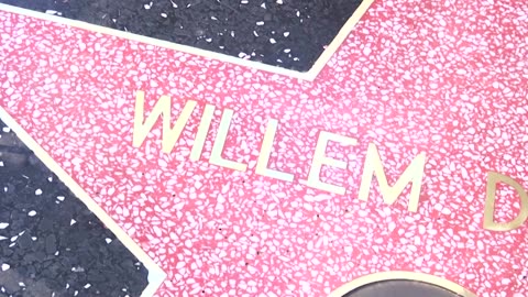 Willem Dafoe gets a star on the Hollywood Walk of Fame