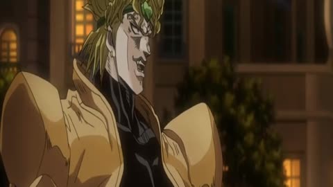 Dio v Jotaro dublado e original