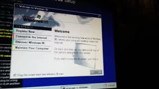 Attempting to install Windows 98 on the Dell Dimension 8400