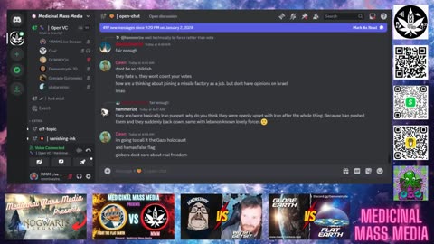 Discord Flat Earth Debate 24/7 Live