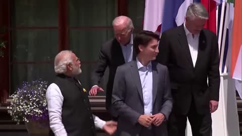 Indian Pm Modi with US President Joe Biden