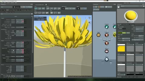 Adjustment Of Chrysanthemum Model