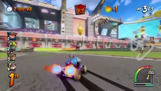 Crash Team Racing Nitro Fueled - RACER CRUNCH GAMEPLAY