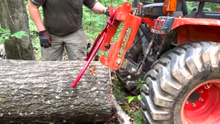 Milling Beautiful Red and White Oak Logs