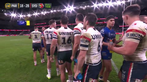 NRL 2024 | Eels v Roosters | Match Highlights