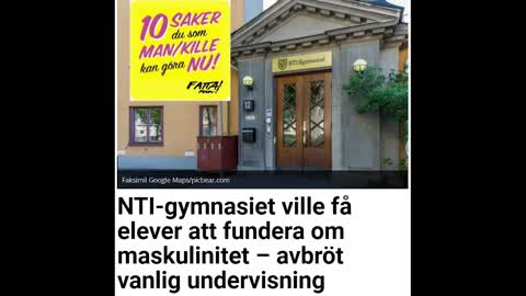 Manshatande NTI-Gymnasiet går under jorden