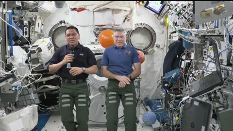 Expedition 69 Space Station Crew Answers Galveston, Texas, Student Questions - Aug. 22, 2023