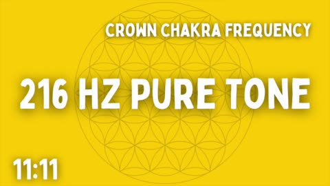 216 Hz Chakra Frequency Be Better Manifest your ways