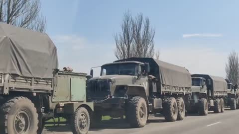 Authentically gigantic Russian column.