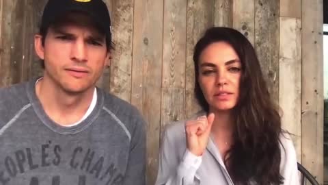 Ashton Kutcher & Mila Kunis raised $35 million dollars and shipped it off to Ukraine
