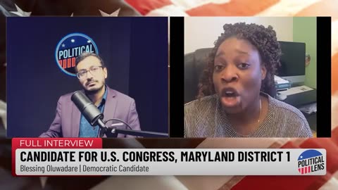 2024 Candidate for U.S. Congress, Maryland District 1 - Blessing Oluwadare | Democratic Candidate