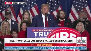 Trump: Biden's Border Bloodbath Ends The Day I Take The Oath Of Office
