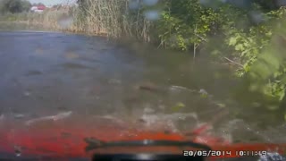 Repairman Forgets To Fix Brakes Sends Car Downhill Into River