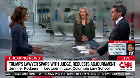 Trump's attorney has tense exchange with judge