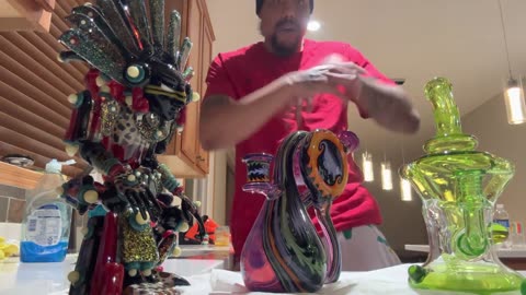 CLEANING $35,000 WORTH OF GLASS
