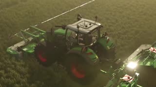 GPS Mowing In FS25