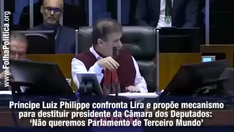 Príncipe Luiz Philippe confronta Lira.