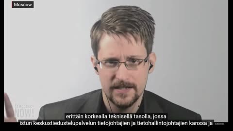 Edward Snowden NASA paljastukset.