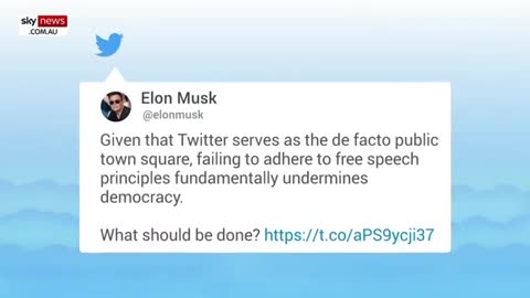 Elon Musk giving ‘serious thought’ to building new social media platform.