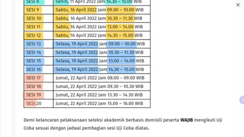 JADWAL RESMI UJI COBA APLIKASI PRETEST DARING - PRETEST PPG 2022, PPG DALJAB PPG DALAM JABATAN 2022