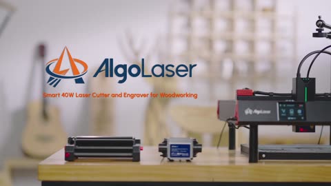 World First Smart 40W Laser Cutter&Engraver for Woodworking