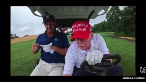 WATCH: Hilarious Video Of Trump Playing Golf With Bryson DeChambeau Emerges, Internet Loves It