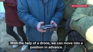 Mobilized men MASTER the controls of unmanned aerial vehicles
