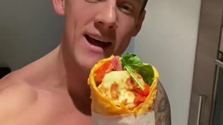 Keto egg-rito🌯