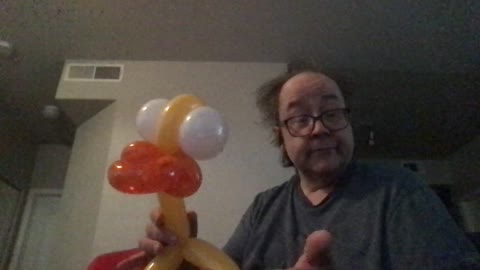 Balloon duck hat