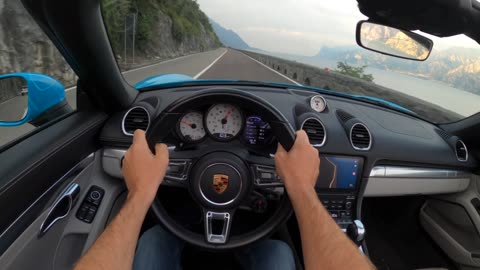 Porsche Boxster 718 Cabrio ( 2.0 300HP ) | POV Test Drive