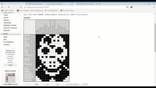 Nonograms - Jason Voorhees on a Busy Night