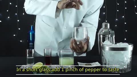 How to Prepare Cocktail Devil Shot☻