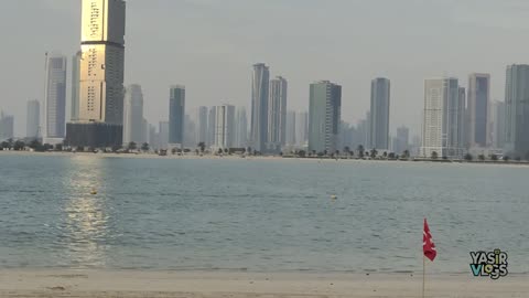 Manzil Beach Py Ek Khoobsurat Sham Or Dubai ki kuch Batein