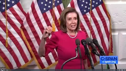 BUILD BACK BETTER: Hungover, Double-Thinker, Nancy Pelosi SLIPS UP!