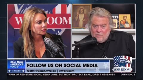 Bannon trying real hard to talk Lara Logan into running for Congress