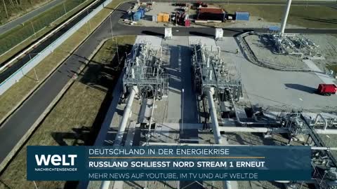 ENERGIEKRISE: Russland schließt Nord Stream 1 erneut - Gaspreise klettern auf absurde Höhen