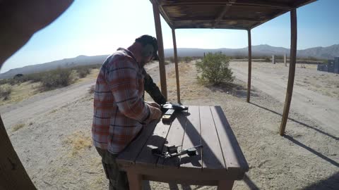 Out On The Range Shooting With The .44 Magnum