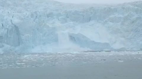 Calving Glacier in Alaska