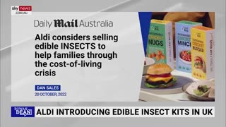 ALDIS SUPERMARKET IS GOING TO SELL BUGS in Their STORE