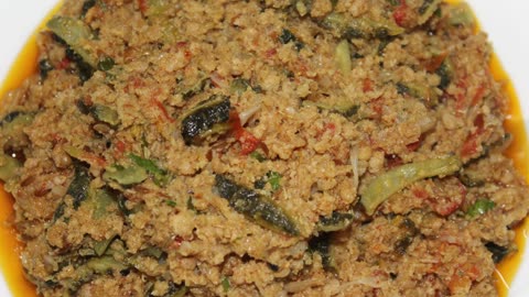 Keema Karela Recipe... Ground meat with Bitter Gourd recipe