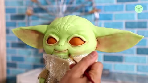 BABY YODA CAKE | Amazing Star Wars Cake