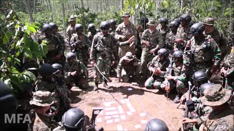 U.S. Marines Soldiers Training With Indonesian Marines | U.S. Marines in Indonesia