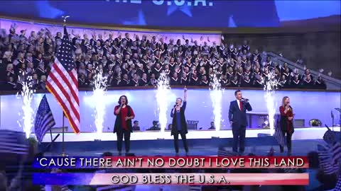 Lee Greenwood - God Bless the USA - First Baptist Dallas