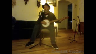 Dear God (Thanks) / original song / mountain banjo