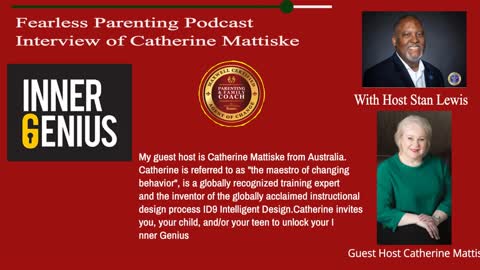 FearLESS Parenting Interview of Catherine Mattiske, Unlocking Your Child's Inner Genius