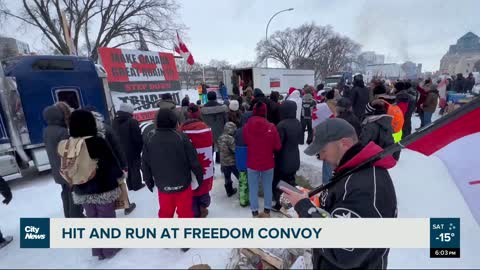 Freedom Convoy Hit and Run