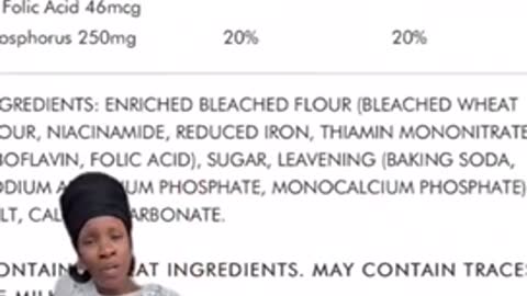 DEADLY FOOD IN THE GROCERY STORE “ENRICHED BLEACHED FLOUR” REMOVING THE NUTRIENTS & BENZOYL PEROXIDE.🕎Ezekiel 4;10-16 And the LORD said, Even thus shall the children of Israel eat their defiled bread among the Gentiles,