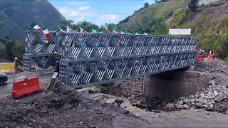 Ya hay paso en el puente militar entre Málaga y Concepción