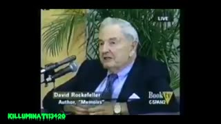 David Rockefeller admitting he recruited Henry Kissinger and Klaus Schwab